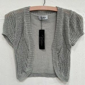 Victoria Sweater Lightweight Short Sleeve Cardigan